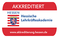 Akkreditierungssiegel Hessische Lehrkräfteakademie